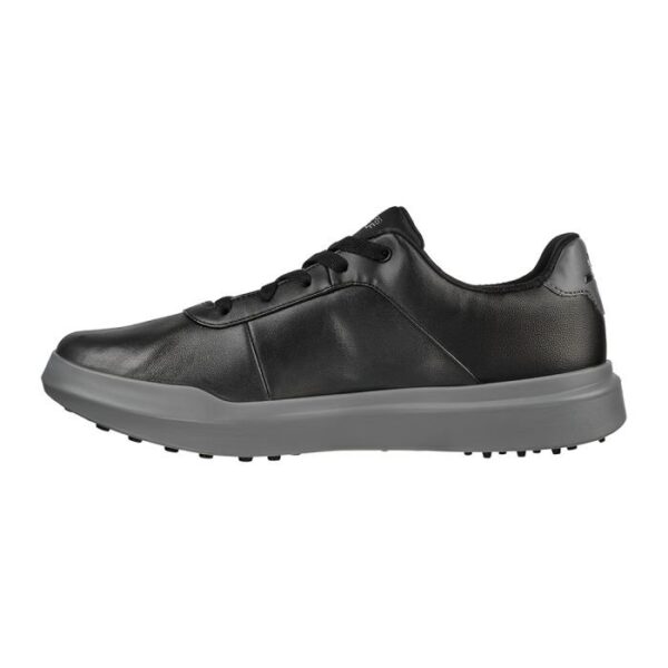 SKECHERS Men's Drive 5 LX MD Spikeless Golf Shoes - Black/Grey - Image 4