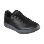 SKECHERS Men's Drive 5 LX MD Spikeless Golf Shoes - Black/Grey - Image 5