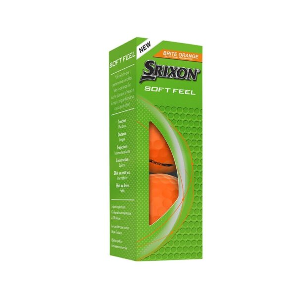 Srixon Soft Feel Golf Balls-Orange - Image 7