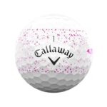 Callaway Supersoft Splatter 360 Golf Balls - White/Pink - Image 3
