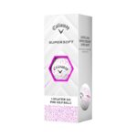 Callaway Supersoft Splatter 360 Golf Balls - White/Pink - Image 4