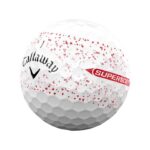 Callaway Supersoft Splatter 360 Golf Balls - White/Red - Image 2