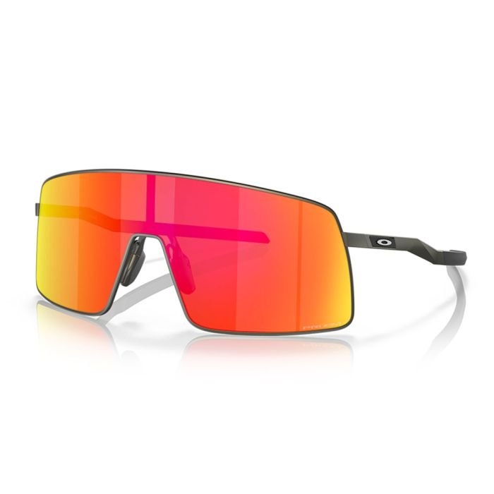 sutro-ti-oo6013-0236_1.jpg OAKLEY Sutro TI Sunglasses - Prizm Ruby/Satin Carbon - Image 1