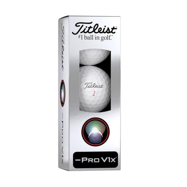 Titleist Pro V1x Left Dash Golf Balls - White - Image 4
