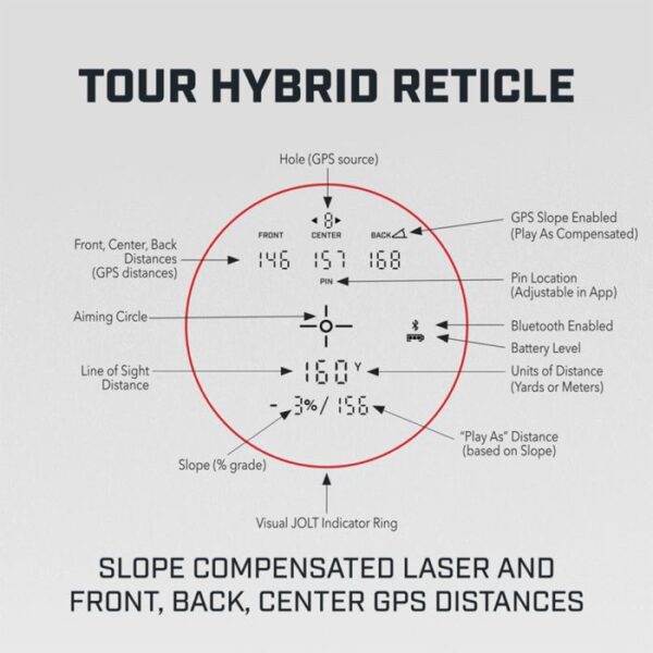 Bushnell Tour Hybrid Laser Rangefinder - Image 6