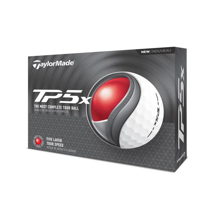 tp5x_6 Taylormade TP5x Golf Balls - White - Image 1