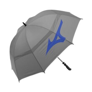Mizuno Tour Twin Canopy Umbrella-Grey/Blue