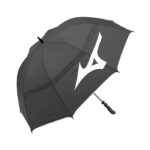 Mizuno Tour Twin Canopy Umbrella-Black/White