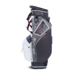 Big Max Dri Lite Hybrid 2 Stand Bag-White/Grey - Image 3