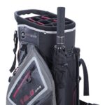 Big Max Dri Lite Hybrid 2 Stand Bag-White/Grey - Image 5