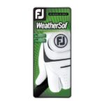 FootJoy WeatherSof Men's Glove-White - Image 2