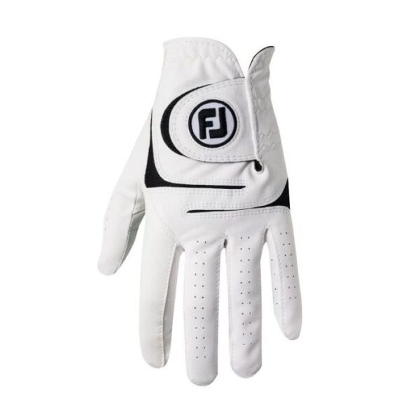 FootJoy WeatherSof Men's Glove-White - Image 3