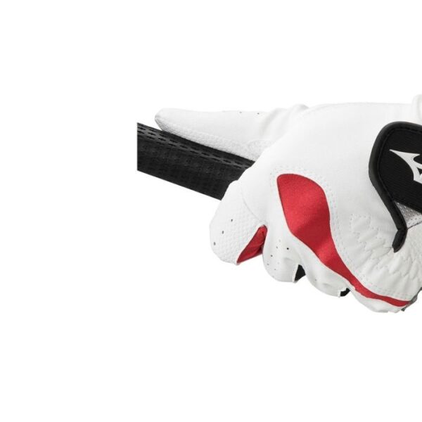 Mizuno Comfy Grip Glove-White - Image 3