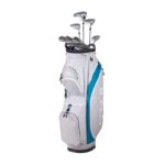 Cobra Women's Fly-XL Graphite Golf Set- Ladies Flex - 10 Clubs + Bag - Silver/Blue