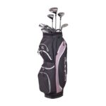 Cobra Women's Fly-XL Graphite Golf Set- Ladies Flex - 10 Clubs + Bag - Black/Pink