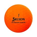 Srixon Q-Star Tour Divide Golf Balls - Yellow/Orange - Image 2