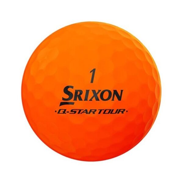 Srixon Q-Star Tour Divide Golf Balls - Yellow/Orange - Image 2