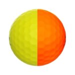 Srixon Q-Star Tour Divide Golf Balls - Yellow/Orange - Image 4