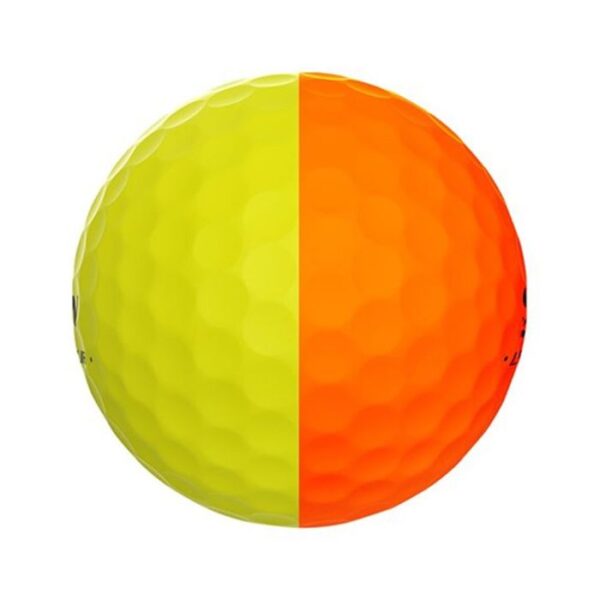 Srixon Q-Star Tour Divide Golf Balls - Yellow/Orange - Image 4