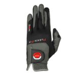 ZOOM Men's Weather Golf Glove - One Size Fits All: Charcol/Black