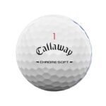 Callaway Chrome Soft Triple Track Golf Balls - White - Image 2