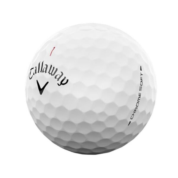 Callaway Chrome Soft Golf Balls - White - Image 2