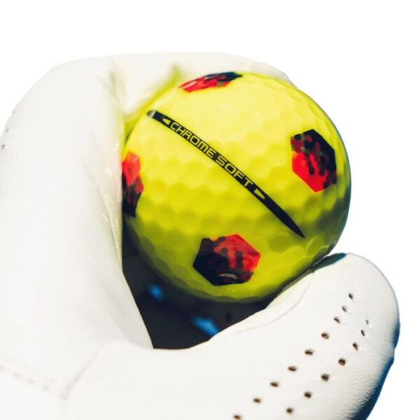 Callaway Chrome Soft TruTrack Golf Balls - Yellow - Image 3