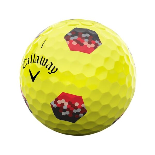 Callaway Chrome Soft TruTrack Golf Balls - Yellow - Image 5