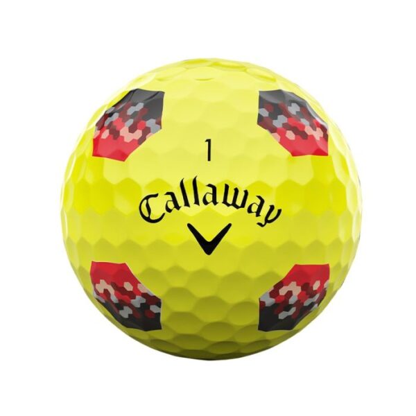 Callaway Chrome Soft TruTrack Golf Balls - Yellow - Image 4