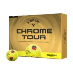 Callaway Chrome Tour TruTrack Golf Balls - Yellow
