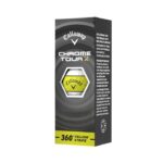 Callaway Chrome Tour X 360 Yellow Stripe Golf Balls - White - Image 5