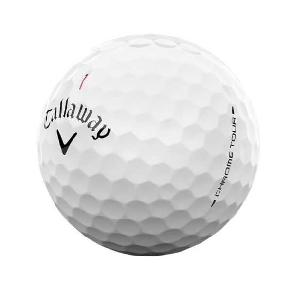 Callaway Chrome Tour Golf Balls - White - Image 3