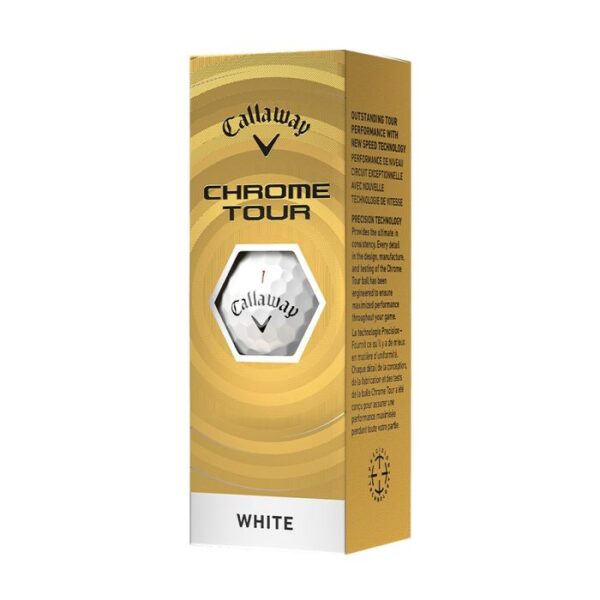 Callaway Chrome Tour Golf Balls - White - Image 5
