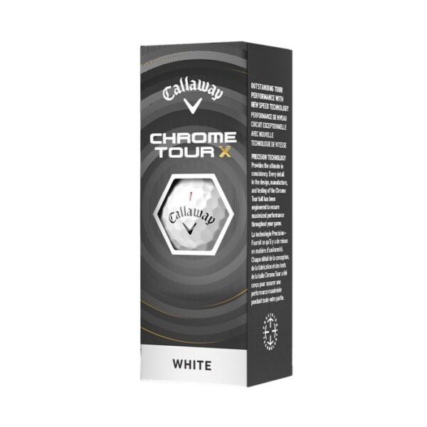 Callaway Chrome Tour X Golf Balls - White - Image 5