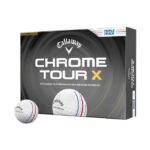 Callaway Chrome Tour X Triple Track Golf Balls - White
