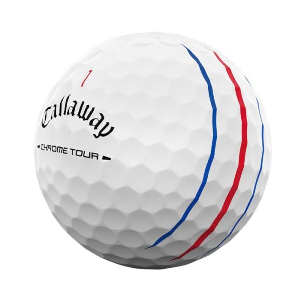 Callaway Chrome Tour Triple Track Golf Balls - White - Image 3