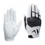 Callaway Men's Graphic Glove - Left Hand - White/Black - Image 4