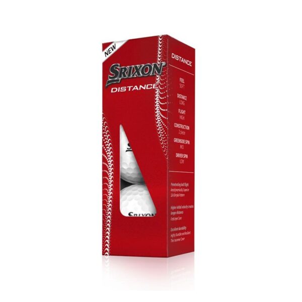 Srixon Distance Golf Balls - White - Image 3