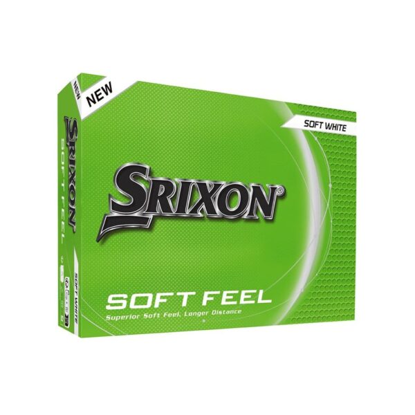 Srixon Soft Feel Golf Balls - White - Image 2