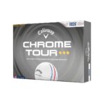 Callaway Chrome Tour TD Triple Track Golf Balls - White