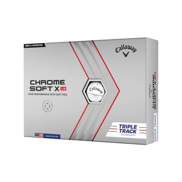 Callaway Chrome Soft X LS Triple Track Golf Balls - Image 2