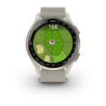 Garmin Approach® S50 Cream Gold Aluminium Bezel with Ivory ComfortFit Nylon Band - Image 6